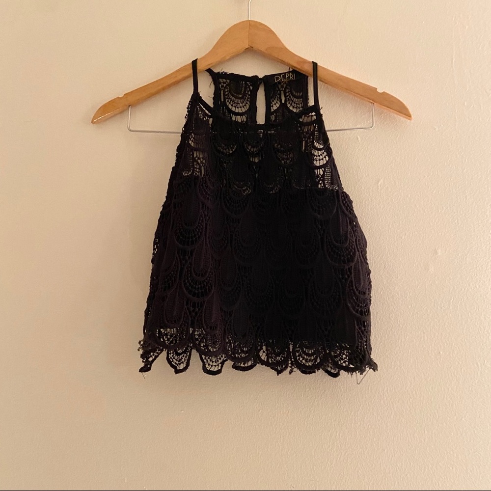Lace going out top